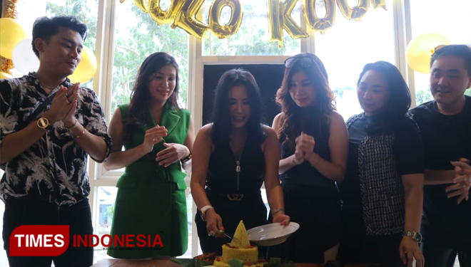 Opening Kulo Kook Eatery di Ruko Citi 9 Siwalankerto, Surabaya, Jumat (1/11/2019).(Foto : Lely Yuana/TIMES Indonesia)
