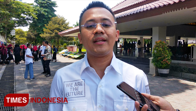 Adik Bupati Banyuwangi Abdullah Azwar Anas, Mufti Aimah Nurul Anam. (Foto: Agung Sedana/ TIMES Indonesia)