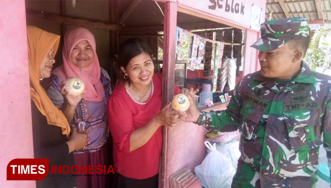 Seblak Mbak Eni, Dikangeni Serka Yatiman. (FOTO: AJP/TIMES Indonesia)
