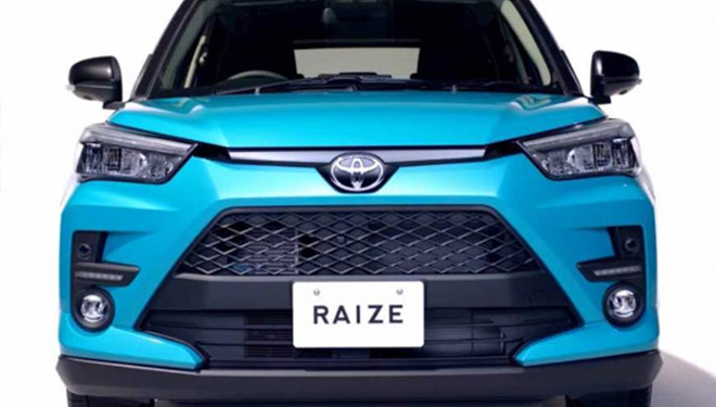 Penampakan model Toyota Raize yang akan diluncurkaan 5 November di Jepang. (Foto: autocarindia)