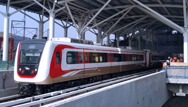 LRT Jakarta segera Uji Coba, Ini Kata Presiden Jokowi