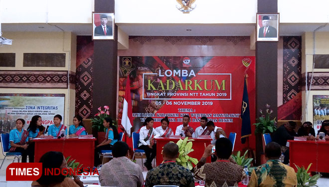 Kanwil Kemenkumham Provinsi Ntt Gelar Lomba Kadarkum Tingkat