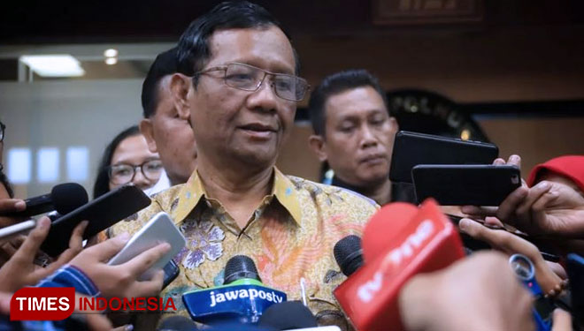 Menteri Koordinator Bidang Politik, Hukum, dan Keamanan Mahfud MD (FOTO: Dokumen TIMES Indonesia)