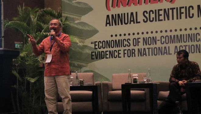 Pertemuan Ilmiah Tahunan (PIT) InaHEA (Indonesian Health Economic Association) ke-6, yang berlangsung di BNDCC, Nusa Dua, Bali. (FOTO: istimewa)