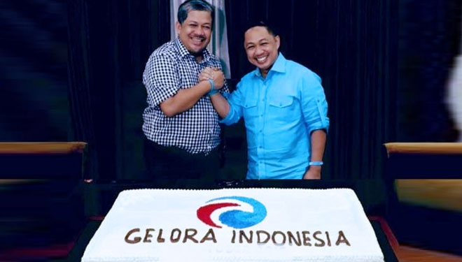 Fahri Hamzah dan Anis Matta, tokoh pendiri Partai Gelora Indonesia. (Foto: makassarinside)