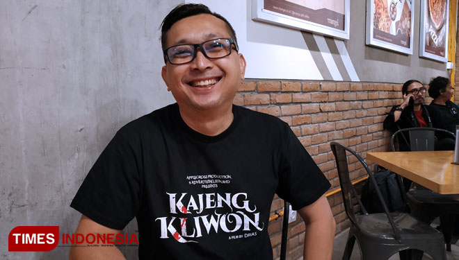 Eksekutif Produser dari Film Kajeng Kliwon, Watin Ciptawan. (Foto: Imadudin M/TIMES Indonesia)