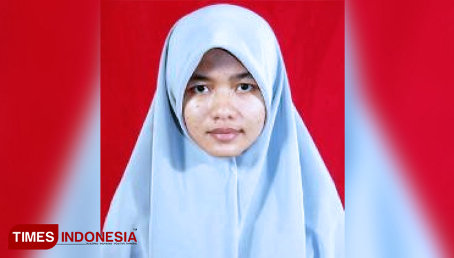 Mery Bela Oktavia (Mahasiswa semester III jurusan Administrasi Publik Unisma Malang). (FOTO: AJP/TIMES Indonesia)