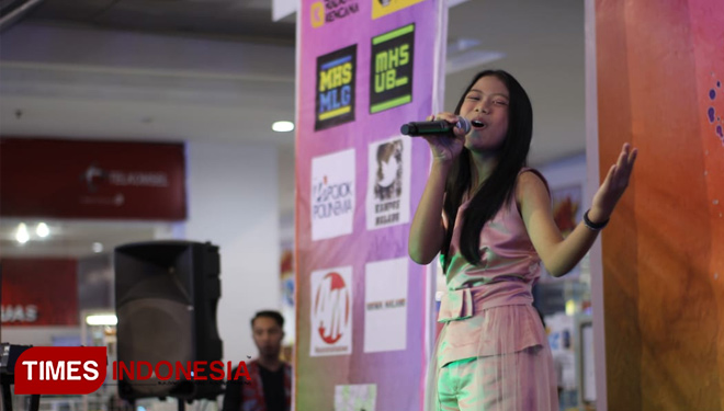Festival Kreasi Anak Bangsa gelar Lomba Menyanyi hari ini (9/11/2019) di Cyber Mall (foto: Widya Amalia /TIMES Indonesia)