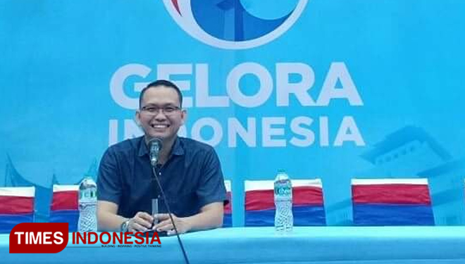 Ketua Umum DPW Partai Gelora Indonesia Sumsel Erza Saladin (Foto: Erza For TIMES Indonesia) 
