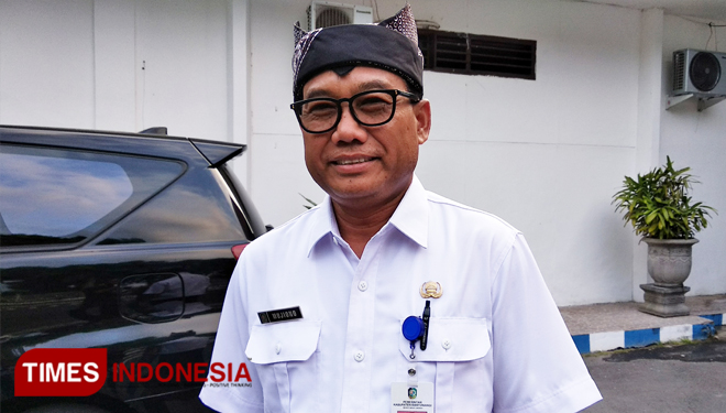 Sekretaris Daerah Pemkab Banyuwangi, Mujiono. (Foto: Agung Sedana/ TIMES Indonesia)