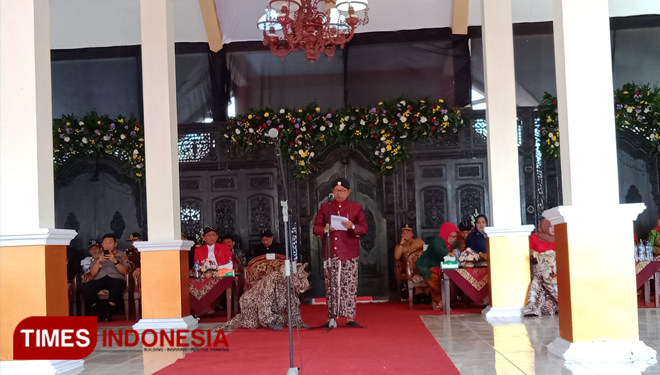 Bupati Blitar Pimpin Siraman Gong Kiai Pradah