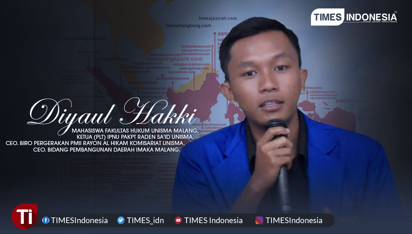 Diyaul Hakki, Menteri Sosial Politik Hukum dan HAM BEM 2021 Universitas Islam Malang (UNISMA)