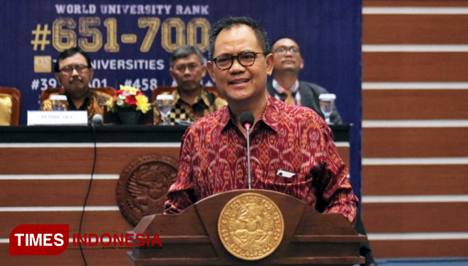 Wakil Rektor I Universitas Airlangga, Prof. Djoko Santoso, Dr., PhD., Sp.Pd.K-Gh.FINASIM. (FOTO: AJP TIMES Indonesia)