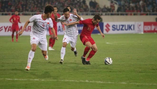 Pertandingan TImnas Indonesia U-23 vs TImnas Iran u-23 (foto: PSSI)