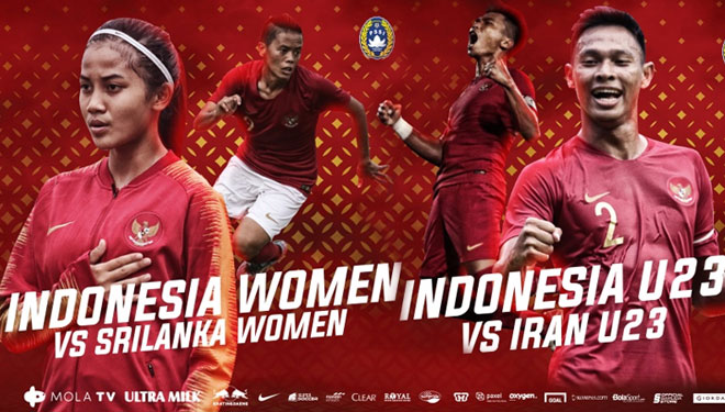 Tiket Timnas U-23 bisa dipakai langsung untuk menyaksikan Timnas Putri Indonesia (Foto: PSSI)