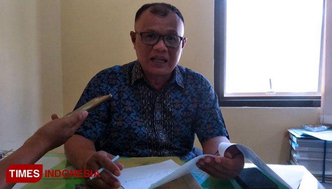 Kepala Bidang Pemberdayaan Masyarakat DPMD, Ahmat Yulianto. (FOTO: Moh Bahri/TIMES Indonesia)