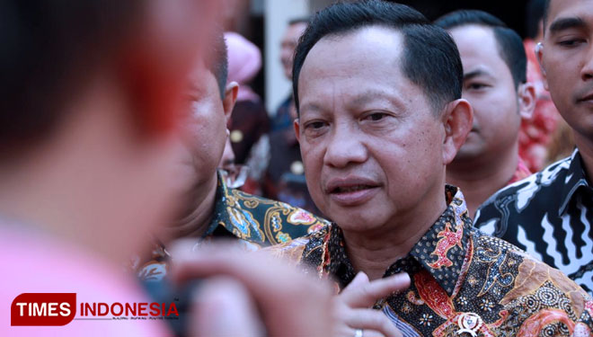 Mendagri RI Tito Karnavian. (FOTO: Hasbullah/TIMES Indonesia)