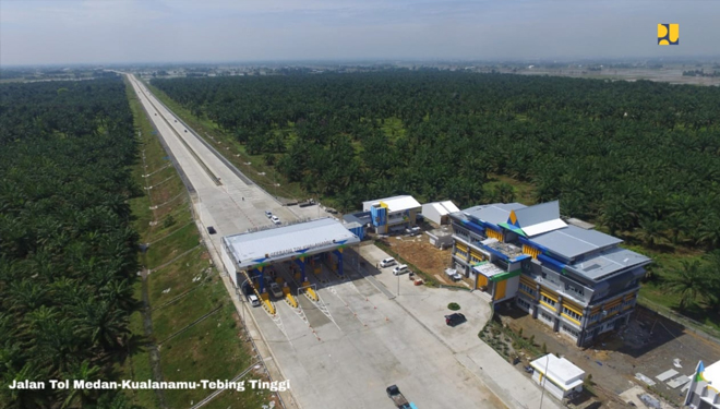 Ilustrasi Pembangunan Jalan tol Trans Sumatra (FOTO: Biro Komunikasi Publik Kementerian PUPR RI)