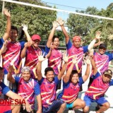Dua Klub Langganan Turnamen Beradu Tangguh di Turnamen Bola Voli Ansor Turi Cup 2019