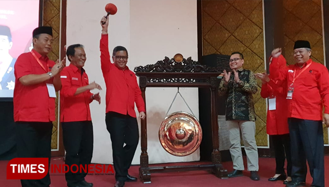 Sekjen PDI Perjuangan, Hasto Kristiyanto di Semarang. (FOTO: PDI Perjuangan for TIMES Indonesia).
