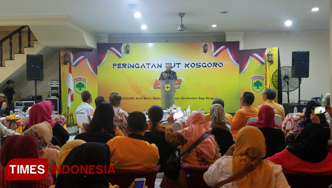 Pengurus PPK, PDK, DKI dan lima Wilayah serta pengurus Generasi Muda Kosgoro saat mengelar peringatan HUT Kosgoro ke- 62 (FOTO: Edi Junaidi Ds/TIMES Indonesia)