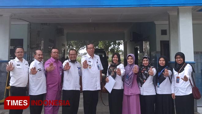 Kunjungan Tim Deputi Rehabilitasi BNN RI di Klinik Surya Prima Husada. (FOTO: AJP TIMES Indonesia)
