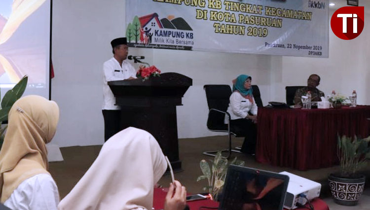 Lokakarya Mini Kampung KB Tingkat Kecamatan, Jumat (22/11) di Hotel Transit Kota Pasuruan. (FOTO: AJP TIMES Indonesia)