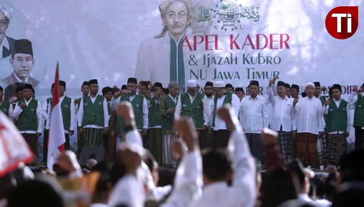 Puluhan Ribu Kader Nu Jatim Apel Dan Ijazah Kubro Di Pantai Bohay Probolinggo Times Indonesia