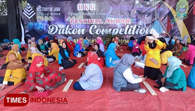 Dakon Competition held by the History of Java museum on November 16-17 2019 and November 23-24 2019. The number of participants who have registered themselves around 2200 persons  in the general category and entertained by 1120 persons fir dancing, singin