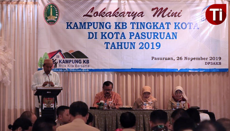 Lokakarya Mini Kampung KB Tingkat Kota, Selasa  (26/11). (FOTO: AJP TIMES Indonesia)