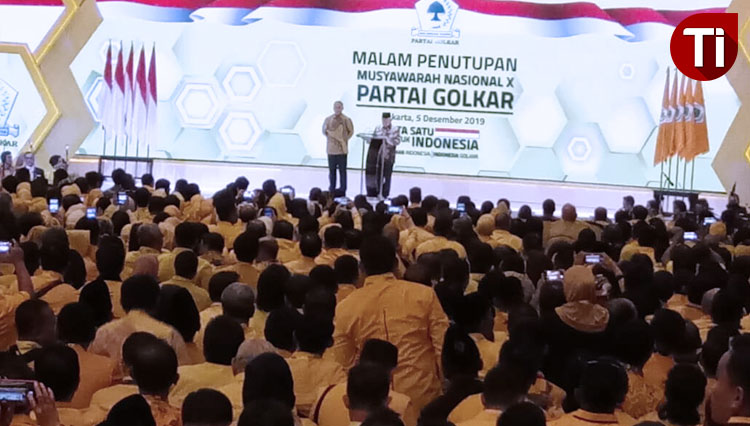 Munas ke-10 Partai Golkar, Wapres RI: Sebelum Munas Gegeran, Sesudah Munas Gergeran