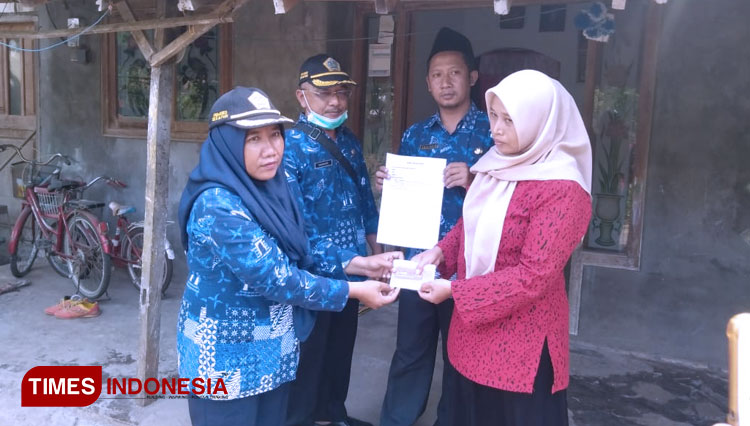Penerima PKH di Desa Sekapuk Kecamatan Ujungpangkah mengundurkan diri (Foto: Akmal/TIMES Indonesia)