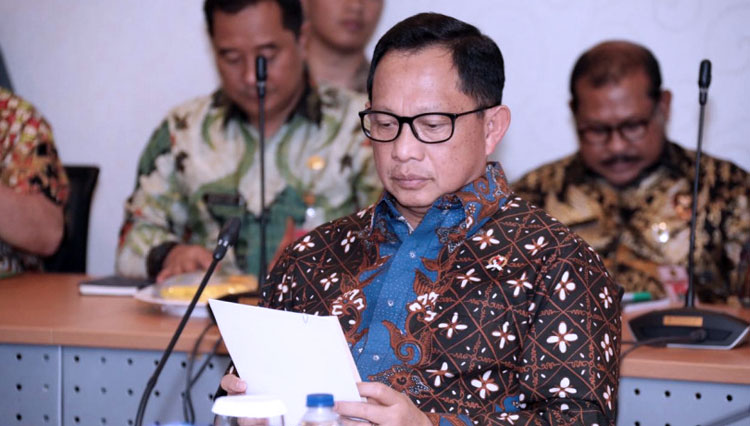 Mendagri Prof. H.M Tito Karnavian, Ph.D pada Rakornas Pencegahan dan Pemberantasan Tindak Pidana Pencucian Uang di Kantor PPATK, Jakarta.(FOTO: Kemendagri) 