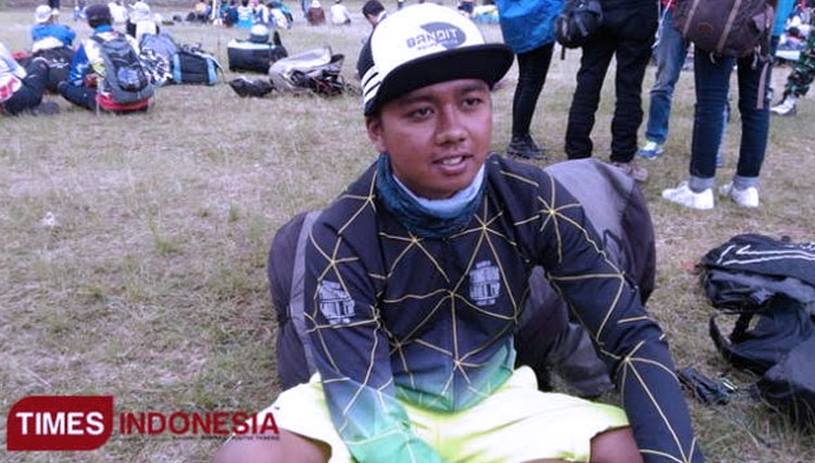 Hebat, Jafro Megawanto Ranking 1 Dunia Nomor Ketepatan Mendarat Paralayang