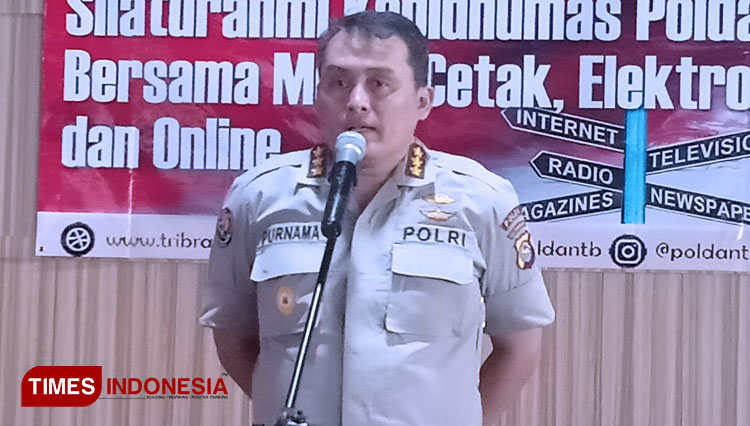 Kabid Humas Polda NTB Kombes Pol Punama SIK. (FOTO: Anugrah Dany/TIMES Indonesia)