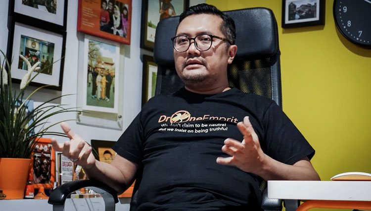 Ismail Fahmi dan Upaya Mempertahankan Demokrasi Lewat Drone Emprit