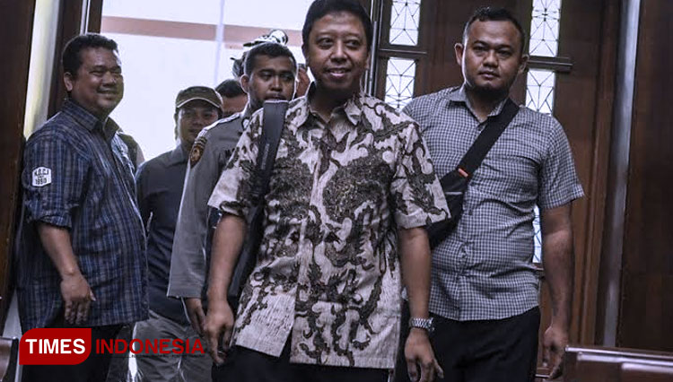 Mantan Ketua Umum PPP Romahurmuziy. (FOTO: Edi Junaidi Ds/TIMES Indonesia)