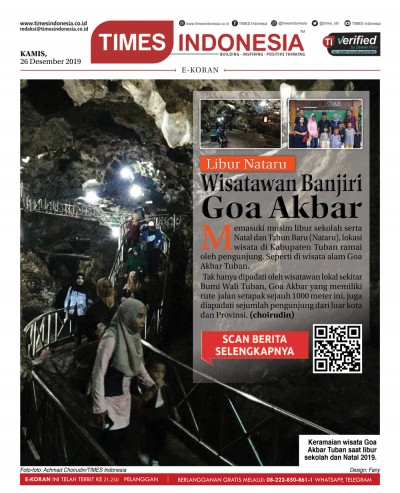 Edisi Kamis, 26 Desember 2019: E-Koran Medsos. Bacaan Positif Masyarakat 5.0