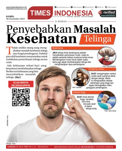 Edisi Kamis, 26 Desember 2019: E-Koran Medsos. Bacaan Positif Masyarakat 5.0