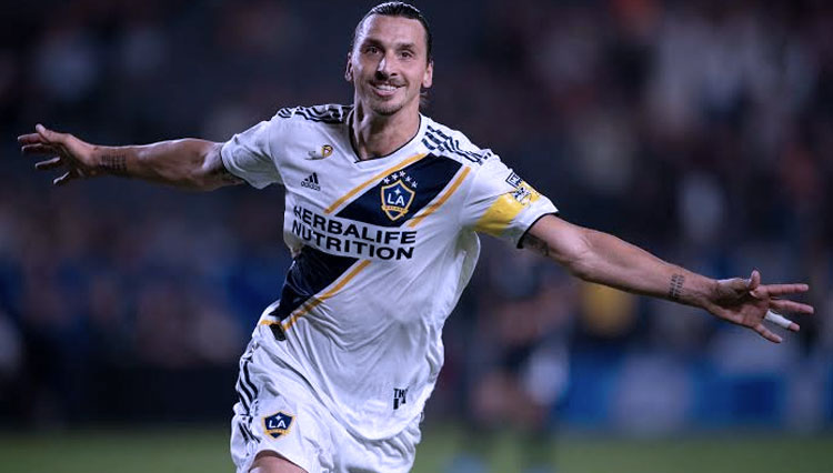 Zlatan Ibrahimovic saat masih berkostum LA Galaxy. (Foto: mlssoccer.com)