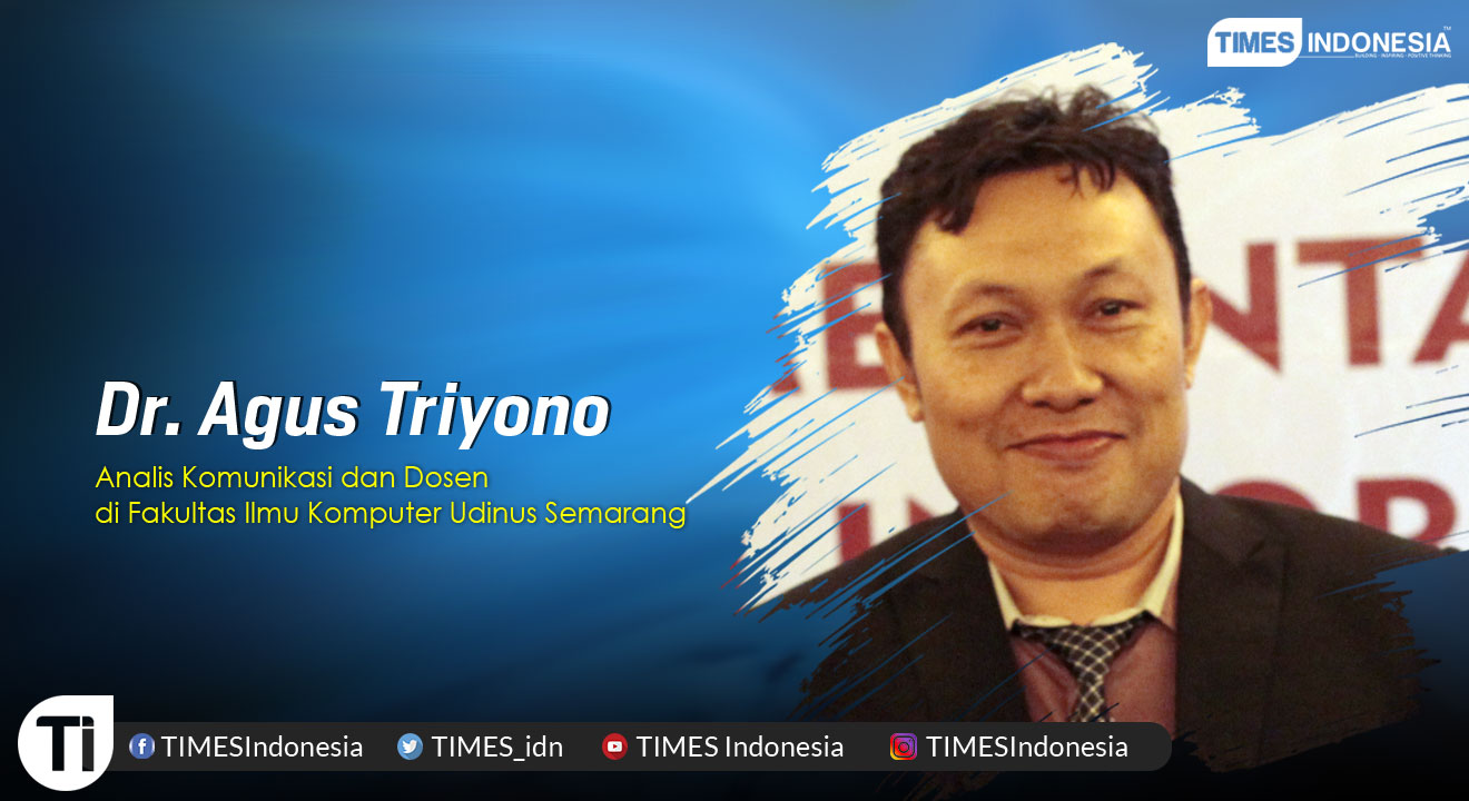 Dr. Agus Triyono,MSi Analis Komunikasi dan Dosen di Fakultas Ilmu Komputer Udinus Semarang