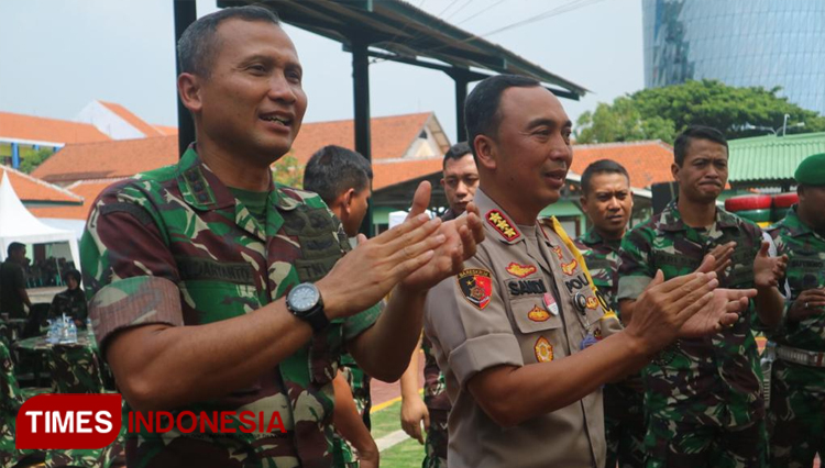 Danrem 084 Bhaskara Jaya Meresmikan Lapangan Tembak Pistol Times