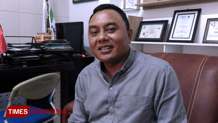Sunaedi, Direktur Perumdam Among Tirto Kota Batu. (FOTO: Muhammad Dhani Rahman/ TIMES Indonesia)