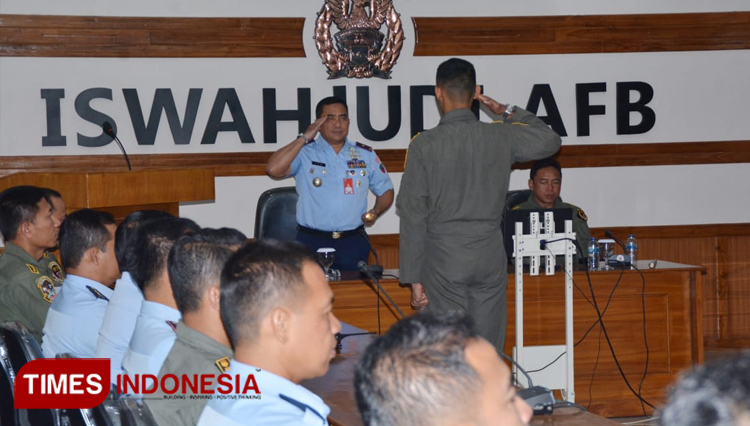 Capai Kesuksesan, Danlanud Iswahjudi Ajak Perwira Jajaran Buat Skenario Tugas