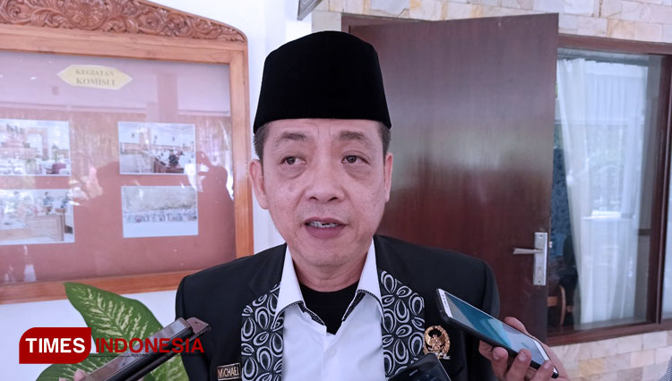Wakil Ketua DPRD Kabupaten Banyuwangi, Michael Edy Hariyanto. (Foto: Agung Sedana/TIMES Indonesia)