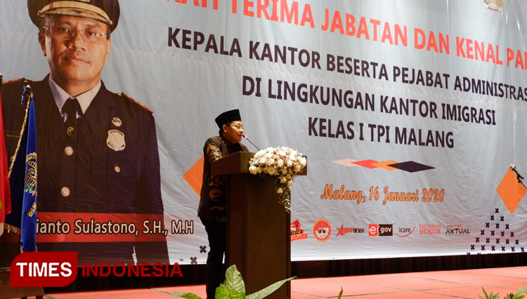 Wali Kota Tantang Kepala Kantor Imigrasi Kelas I TPI Malang