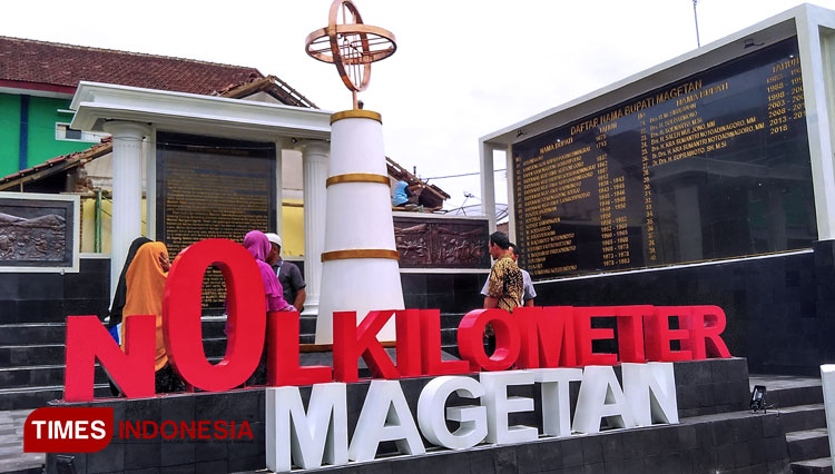 Bupati Magetan Minta Seluruh Pihak Ikut Merawat Tugu Nol Kilometer