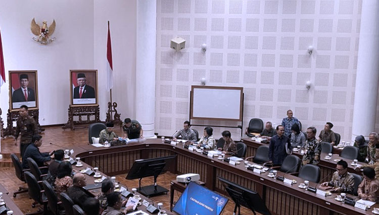 KH Maruf Amin Pimpin Rapat Pengembangan Daerah Wisata Super Prioritas
