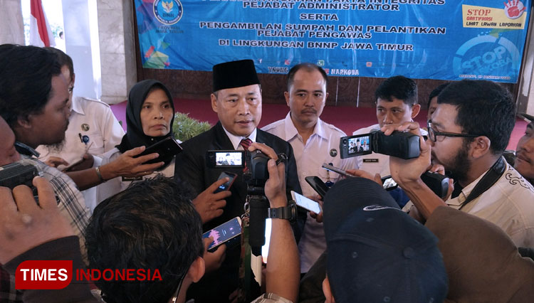 Buktikan Bahwa BNN Bebas KKN, Begini Ajakan Kepala BNNP Jatim