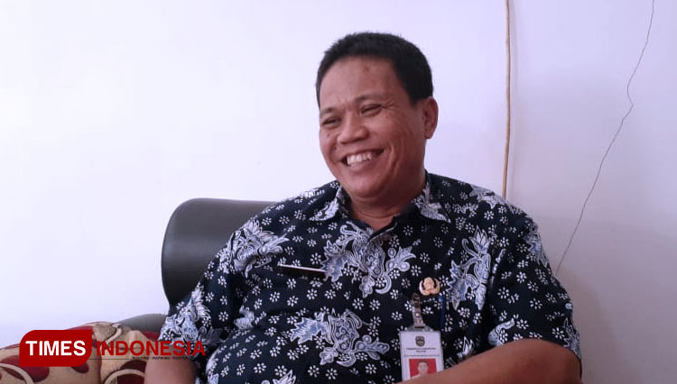 Tri Mudjiharto, Kepala Bakesbangpol Pacitan. (Foto: Rojihan/TIMES Indonesia)